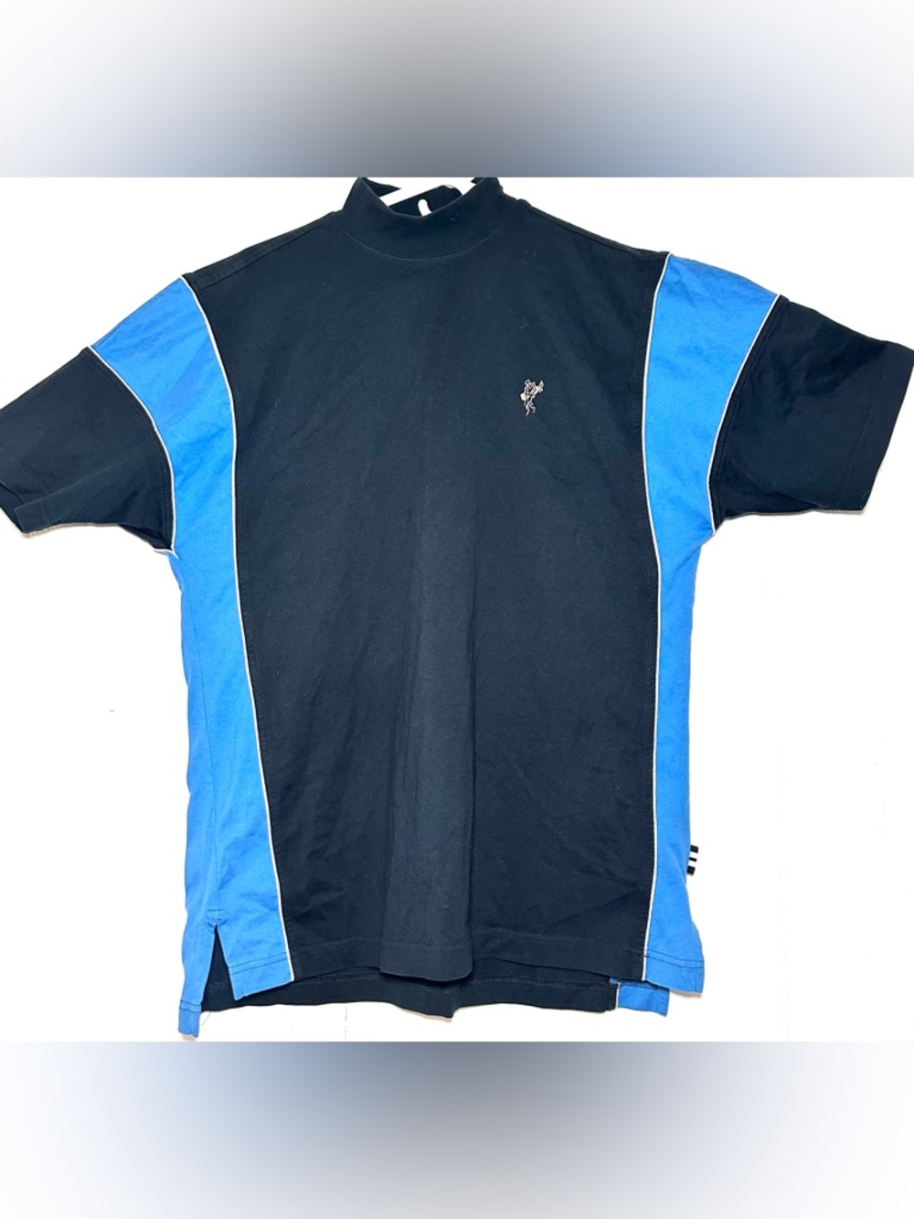 Ashworth black and blue polo